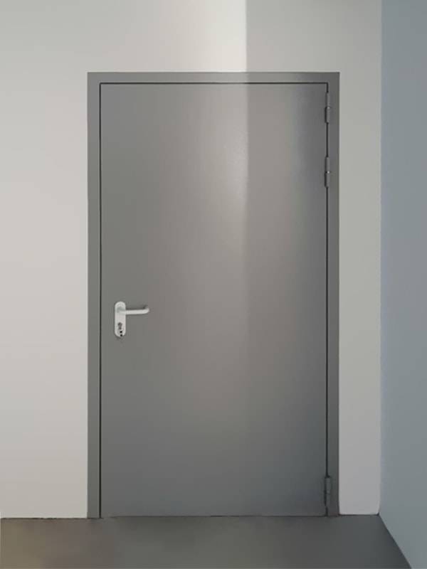 Однопольная дверь (1-й Нагатенский проезд, д.4) Однопольная дверь (1-й Нагатенский проезд, д.4)