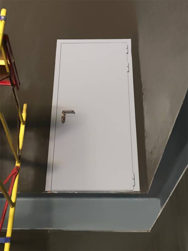 Однопольная дверь (пожарное депо) Однопольная дверь (пожарное депо)